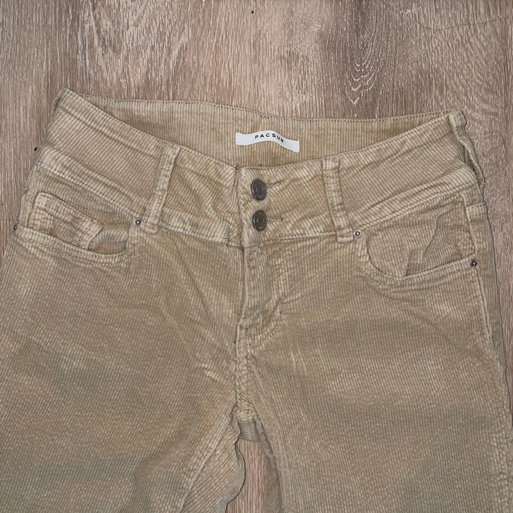 Size 26 Low rise corduroy flare jeans